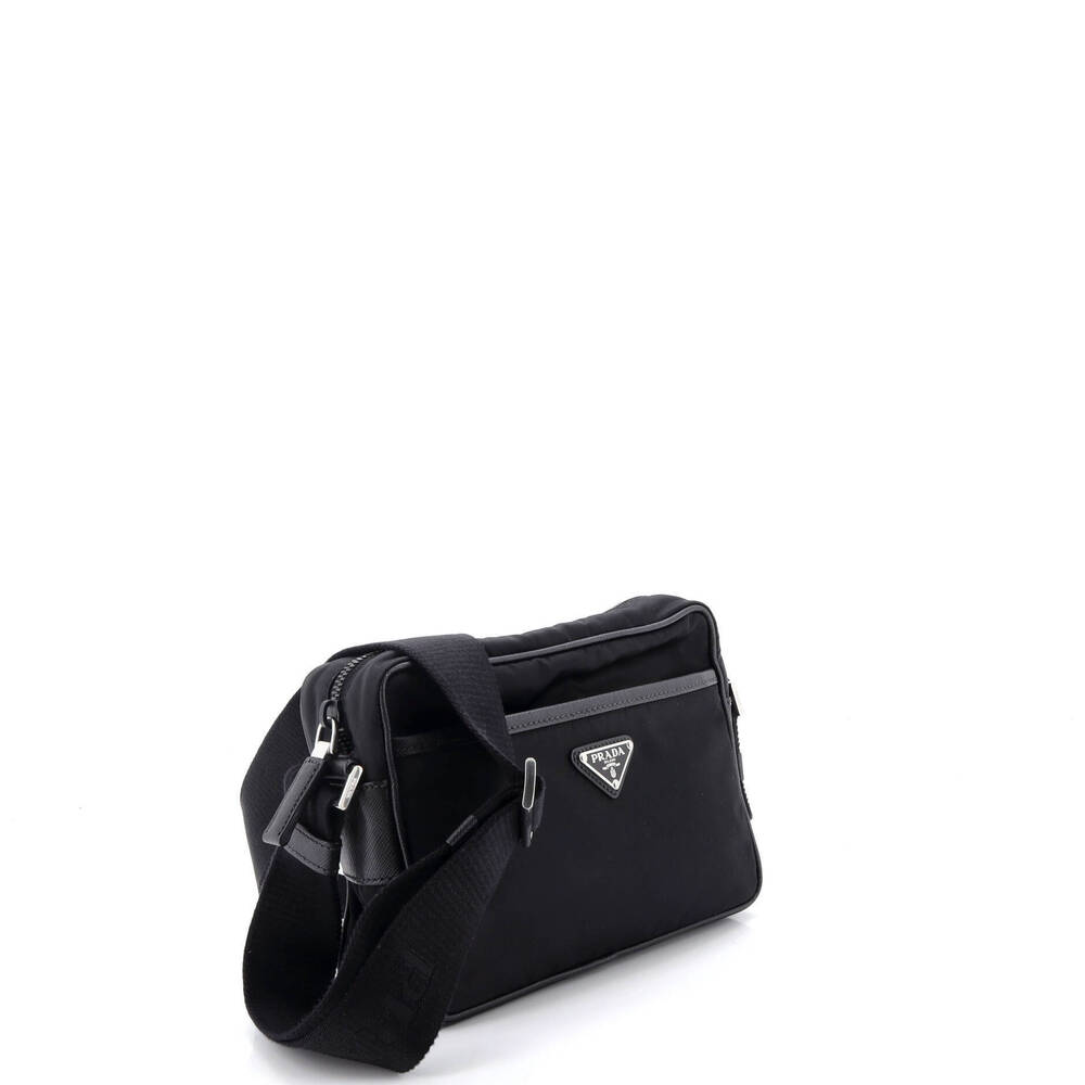 Prada Medium Front Pocket Camera Bag Tessuto - image 2